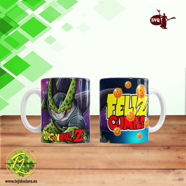 Tazas Cumpleaños Dragon Ball Z